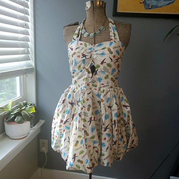 Dresses & Skirts - Vintage Inspired Cocktail Dress w/ Bubble Hem
